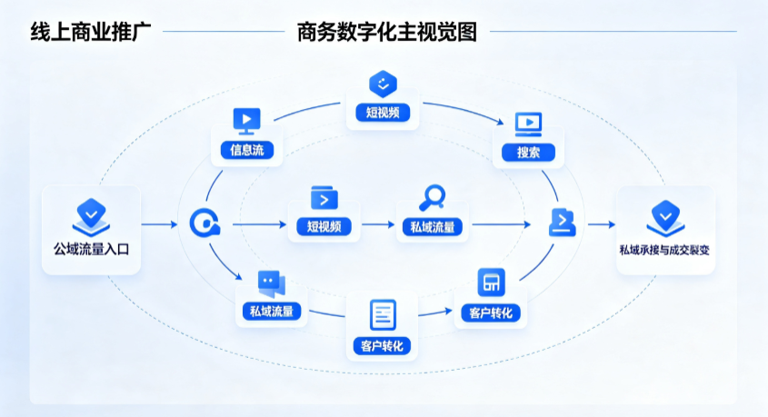 无棣县线上商业推广怎么做？全域流量闭环搭建与低成本转化实战指南